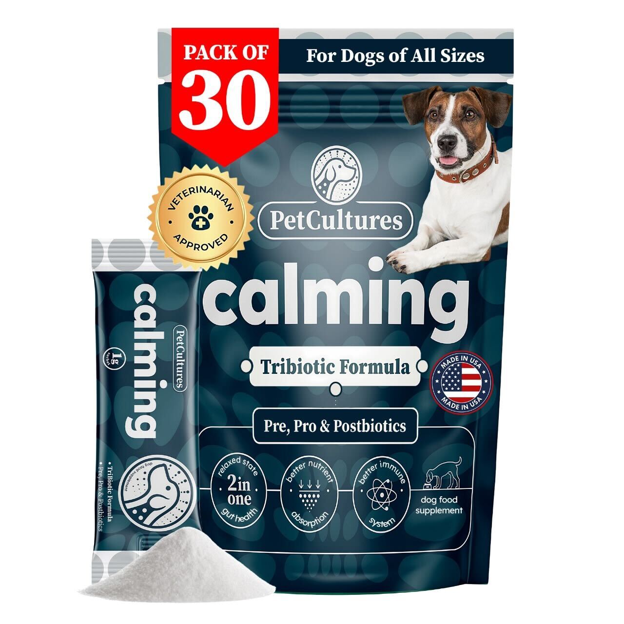 Calmante | Proibiótico Calmante para perros | Suplemento canino profesional