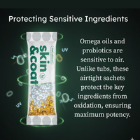 Fórmula tribiótica para piel y pelaje de perros de PetCultures