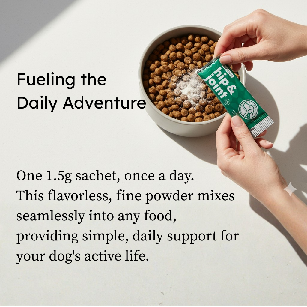 Fórmula tribiótica para caderas y articulaciones de perros de PetCultures